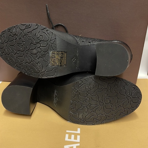 BNIB Patricia Nash Parma Heel Oxford Black size 9 - Picture 6 of 12